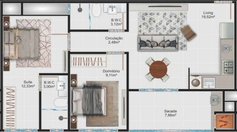 Imagem Apartamento com 2 Quartos à Venda, 70 m² em Morretes - Itapema Imagem Apartamento com 2 Quartos à Venda, 70 m² em Morretes - Itapema