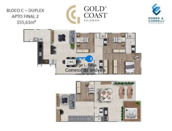 Imagem Apartamento com 3 Quartos à Venda, 103 m² em Portais (polvilho) - Cajamar