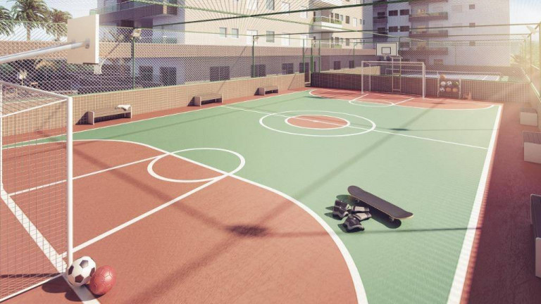 Imagem Apartamento com 2 Quartos à Venda, 69 m² em Canto Do Forte - Praia Grande