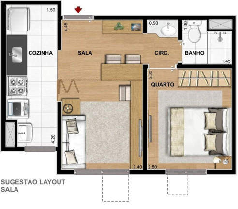 Imagem Imóvel com 1 Quarto à Venda, 32 m² em Riachuelo - Rio De Janeiro