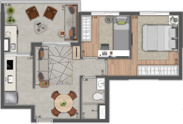Imagem Apartamento com 2 Quartos à Venda, 62 m² em Belenzinho - São Paulo Imagem Apartamento com 2 Quartos à Venda, 62 m² em Belenzinho - São Paulo