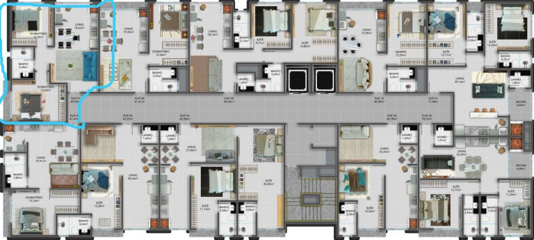 Imagem Apartamento com 2 Quartos à Venda, 49 m² em Morretes - Itapema Imagem Apartamento com 2 Quartos à Venda, 49 m² em Morretes - Itapema