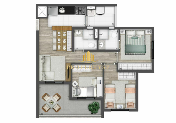 Imagem Apartamento com 3 Quartos à Venda, 69 m² em Pinheiros - São Paulo Imagem Apartamento com 3 Quartos à Venda, 69 m² em Pinheiros - São Paulo