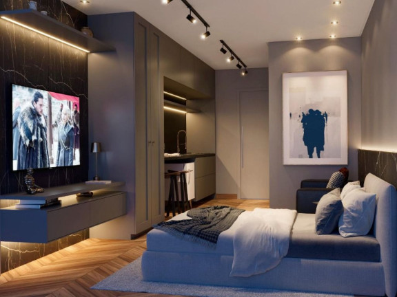 Imagem Apartamento com 1 Quarto à Venda, 23 m² em Ponta De Campina - Cabedelo