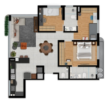 Imagem Apartamento com 3 Quartos à Venda, 95 m² em Passo Da Areia - Porto Alegre Imagem Apartamento com 3 Quartos à Venda, 95 m² em Passo Da Areia - Porto Alegre