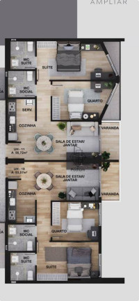 Imagem Apartamento com 2 Quartos à Venda, 53 m² em Manaíra - João Pessoa