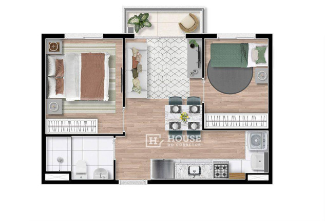 Imagem Apartamento com 2 Quartos à Venda, 34 m² em Jabaquara - São Paulo Imagem Apartamento com 2 Quartos à Venda, 34 m² em Jabaquara - São Paulo