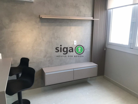 Imagem Apartamento com 1 Quarto para Alugar, 38 m² em Chácara Santo Antônio - São Paulo Imagem Apartamento com 1 Quarto para Alugar, 38 m² em Chácara Santo Antônio - São Paulo