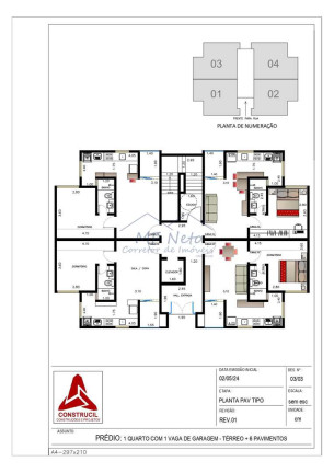 Imagem Apartamento com 1 Quarto à Venda, 42 m² em Rosário - Pirassununga
