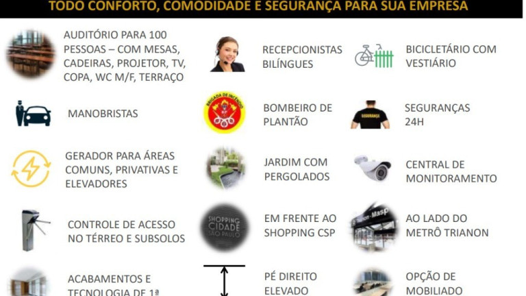 Imagem Imóvel Comercial para Alugar, 700 m² em Bela Vista - São Paulo