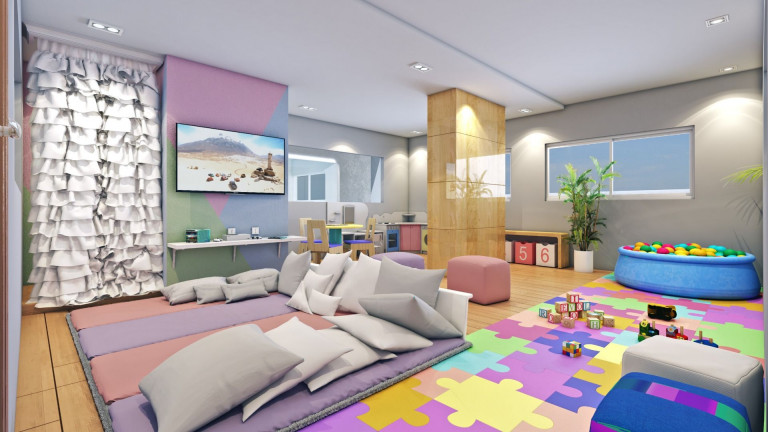 Imagem Apartamento com 1 Quarto à Venda, 51 m² em Jardim Real - Praia Grande Imagem Apartamento com 1 Quarto à Venda, 51 m² em Jardim Real - Praia Grande