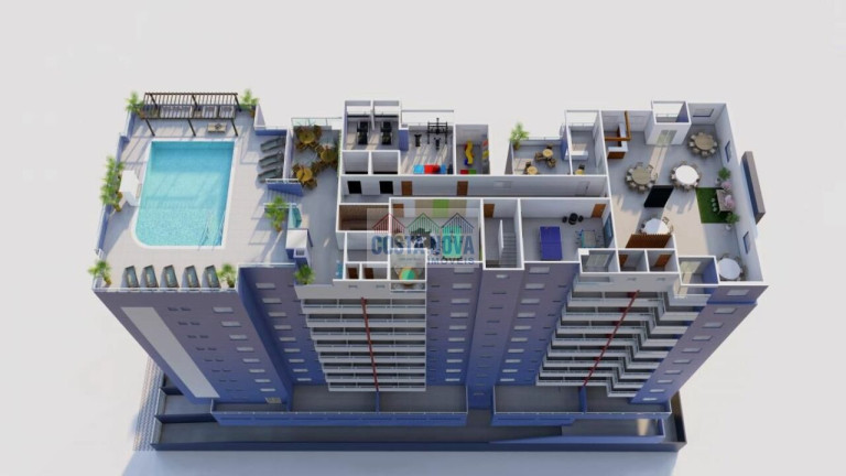 Imagem Apartamento com 1 Quarto à Venda, 52 m² em Guilhermina - Praia Grande Imagem Apartamento com 1 Quarto à Venda, 52 m² em Guilhermina - Praia Grande