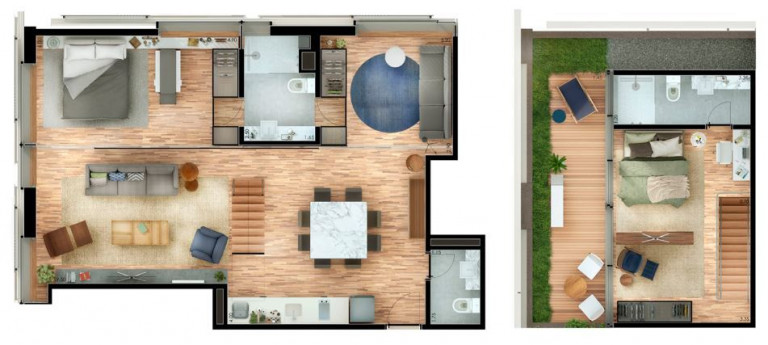 Imagem Cobertura com 3 Quartos à Venda, 115 m² em Moema - São Paulo