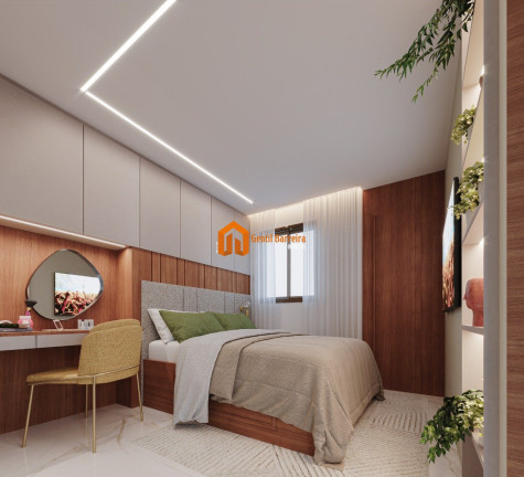 Apartamento com 2 Quartos à Venda,  em Engenheiro Luciano Cavalcante - Fortaleza
