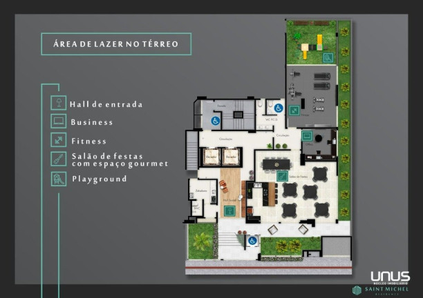 Imagem Apartamento com 2 Quartos à Venda, 66 m² em Kobrasol - São José Imagem Apartamento com 2 Quartos à Venda, 66 m² em Kobrasol - São José