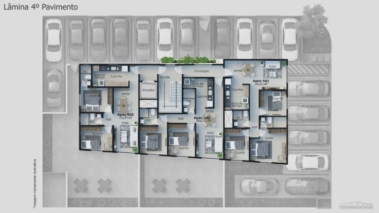 Imagem Apartamento com 2 Quartos à Venda, 58 m² em Bancários - João Pessoa