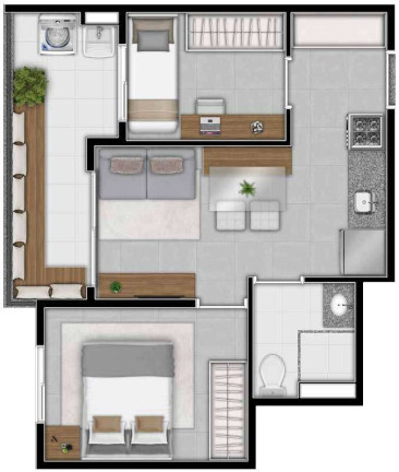 Imagem Apartamento com 1 Quarto à Venda, 36 m² em Santana - São Paulo Imagem Apartamento com 1 Quarto à Venda, 36 m² em Santana - São Paulo