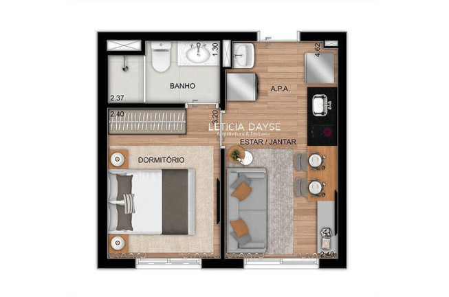 Imagem Imóvel com 1 Quarto à Venda,  em Vila Aricanduva - São Paulo