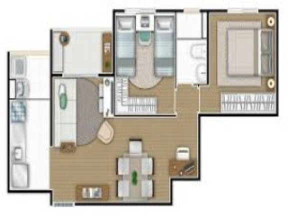 Imagem Apartamento com 3 Quartos à Venda, 63 m² em Itaquera - São Paulo Imagem Apartamento com 3 Quartos à Venda, 63 m² em Itaquera - São Paulo