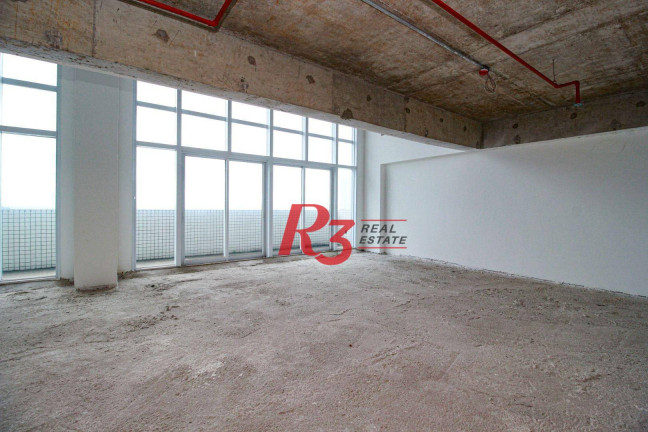 Sala Comercial à Venda ou Locação, 188 m² em Centro - Santos