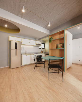 Imagem Apartamento com 2 Quartos à Venda, 41 m² em São Francisco - Curitiba