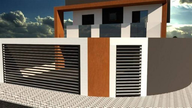 Casa de Condomínio com 2 Quartos à Venda, 52 m² em Balneario Maracana - Praia Grande