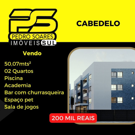 Apartamento com 2 Quartos à Venda, 50 m² em Jacaré - Cabedelo