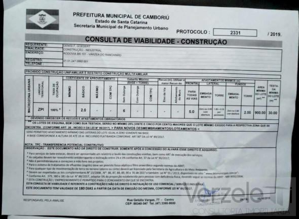 Imagem Terreno à Venda, 12.857 m² em Municípios - Balneário Camboriú Imagem Terreno à Venda, 12.857 m² em Municípios - Balneário Camboriú