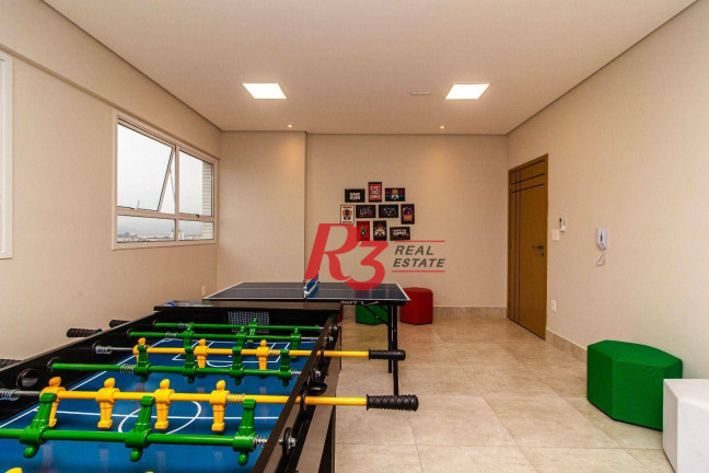 Imagem Apartamento com 1 Quarto para Alugar, 52 m² em Aparecida - Santos