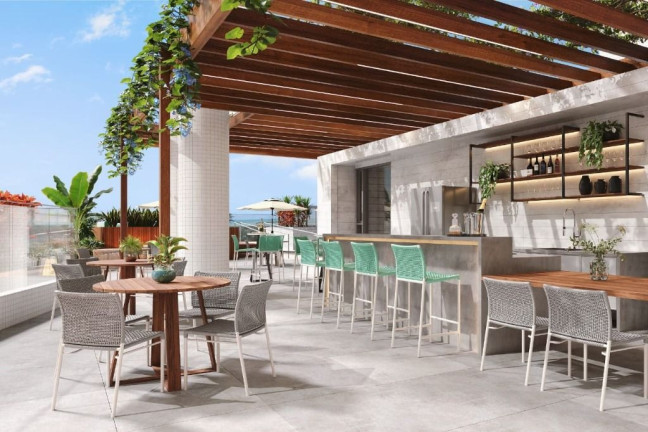 Imagem Cobertura com 2 Quartos à Venda, 117 m² em Cabo Branco - João Pessoa
