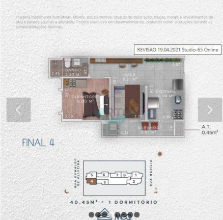 Imagem Apartamento com 1 Quarto à Venda, 44 m² em Boqueirão - Praia Grande Imagem Apartamento com 1 Quarto à Venda, 44 m² em Boqueirão - Praia Grande