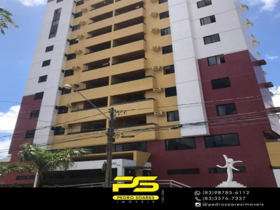 Imagem Apartamento com 3 Quartos à Venda, 102 m² em Manaíra - João Pessoa