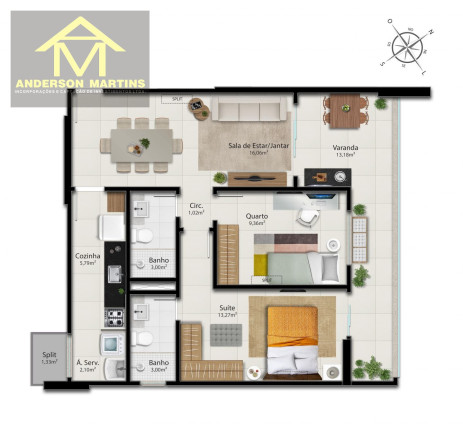 Imagem Apartamento com 2 Quartos à Venda, 76 m² em Praia Da Costa - Vila Velha Imagem Apartamento com 2 Quartos à Venda, 76 m² em Praia Da Costa - Vila Velha