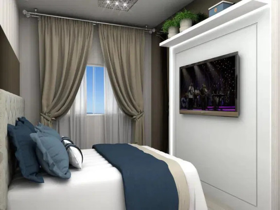 Imagem Apartamento com 1 Quarto à Venda, 68 m² em Tabuleiro Dos Oliveiras - Itapema