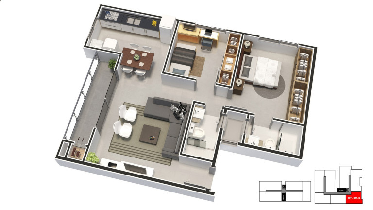Imagem Apartamento com 2 Quartos à Venda, 57 m² em Americano - Lajeado