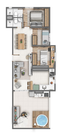 Imagem Apartamento com 2 Quartos à Venda, 38 m² em Itaquera - São Paulo Imagem Apartamento com 2 Quartos à Venda, 38 m² em Itaquera - São Paulo