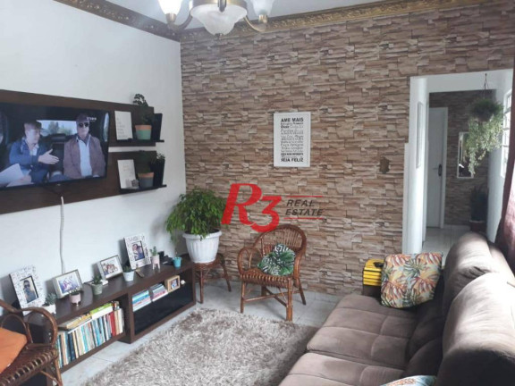 Apartamento com 2 Quartos à Venda, 67 m² em Gonzaga - Santos