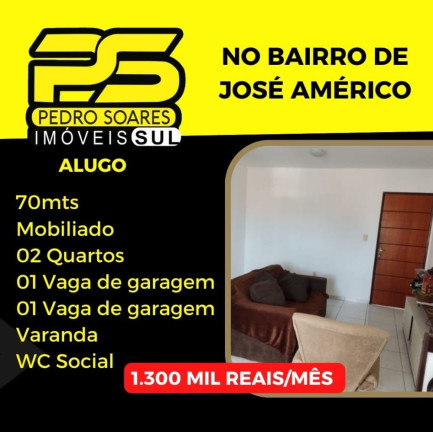 Apartamento com 2 Quartos para Alugar, 70 m² em Cidade Dos Colibris - João Pessoa
