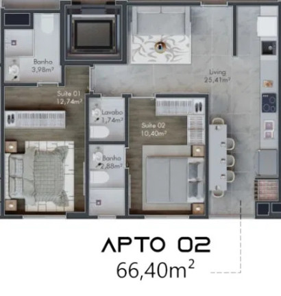 Imagem Apartamento com 2 Quartos à Venda, 66 m² em Morretes - Itapema Imagem Apartamento com 2 Quartos à Venda, 66 m² em Morretes - Itapema