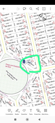 Terreno à Venda, 508 m² em Abadiania - Abadiânia