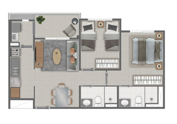 Imagem Apartamento com 2 Quartos à Venda, 90 m² em Penha De França - São Paulo