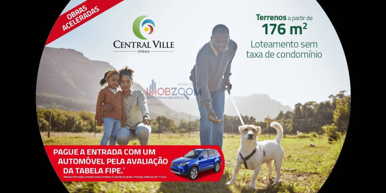Terreno à Venda, 176 m² em Centro - Atibaia