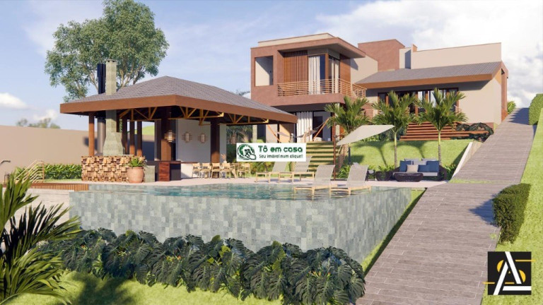 Imagem Casa com 4 Quartos à Venda, 680 m² em Recanto Santa Bárbara - Jambeiro