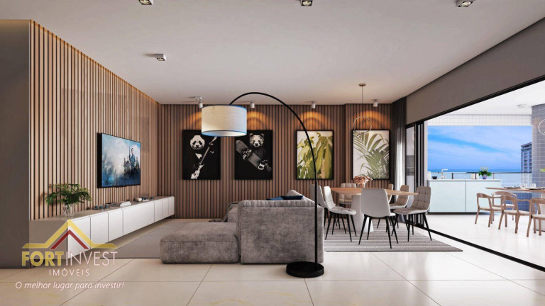 Imagem Imóvel com 3 Quartos à Venda, 142 m² em Aviação - Praia Grande