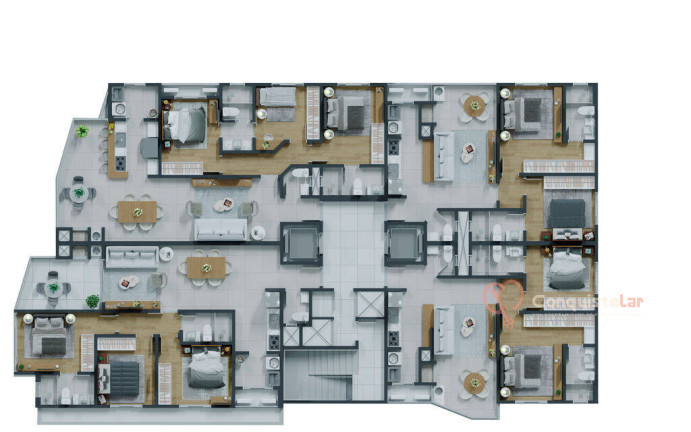 Imagem Apartamento com 3 Quartos à Venda, 104 m² em Armação - Penha Imagem Apartamento com 3 Quartos à Venda, 104 m² em Armação - Penha