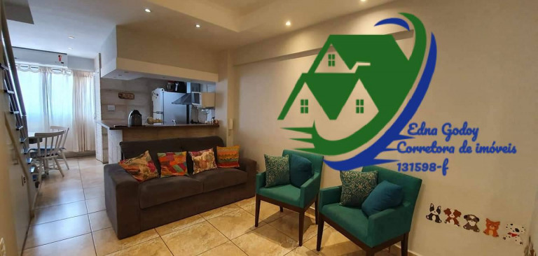Imagem Apartamento com 2 Quartos à Venda, 70 m² em Centro - São Vicente