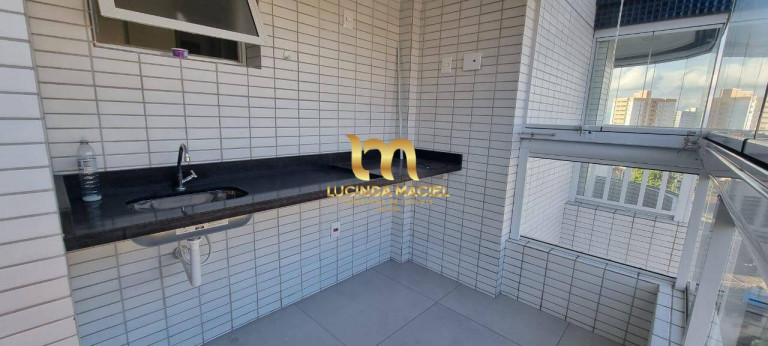 Imagem Apartamento com 1 Quarto à Venda, 53 m² em Guilhermina - Praia Grande