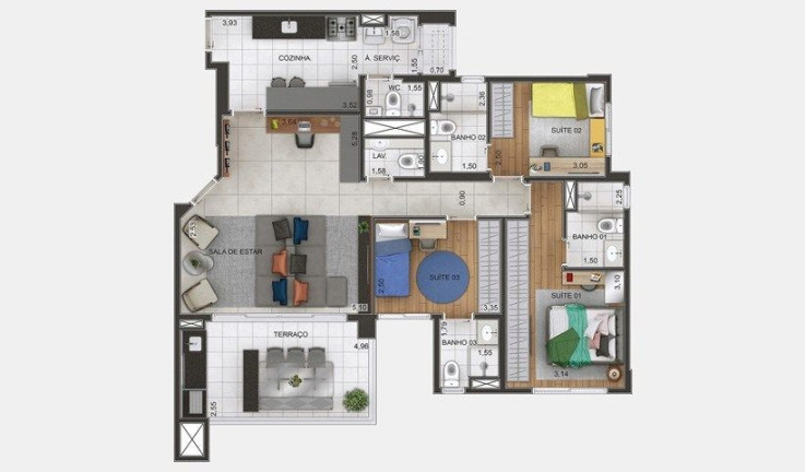 Imagem Apartamento com 3 Quartos à Venda, 88 m² em Macedo - Guarulhos Imagem Apartamento com 3 Quartos à Venda, 88 m² em Macedo - Guarulhos