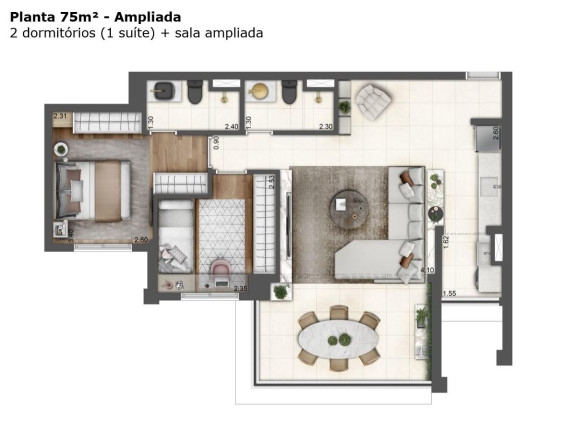 Imagem Apartamento com 3 Quartos à Venda, 75 m² em Ipiranga - São Paulo