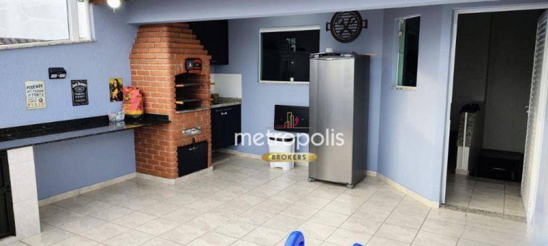 Sobrado com 3 Quartos à Venda, 186 m² em Vila Alzira - Santo André